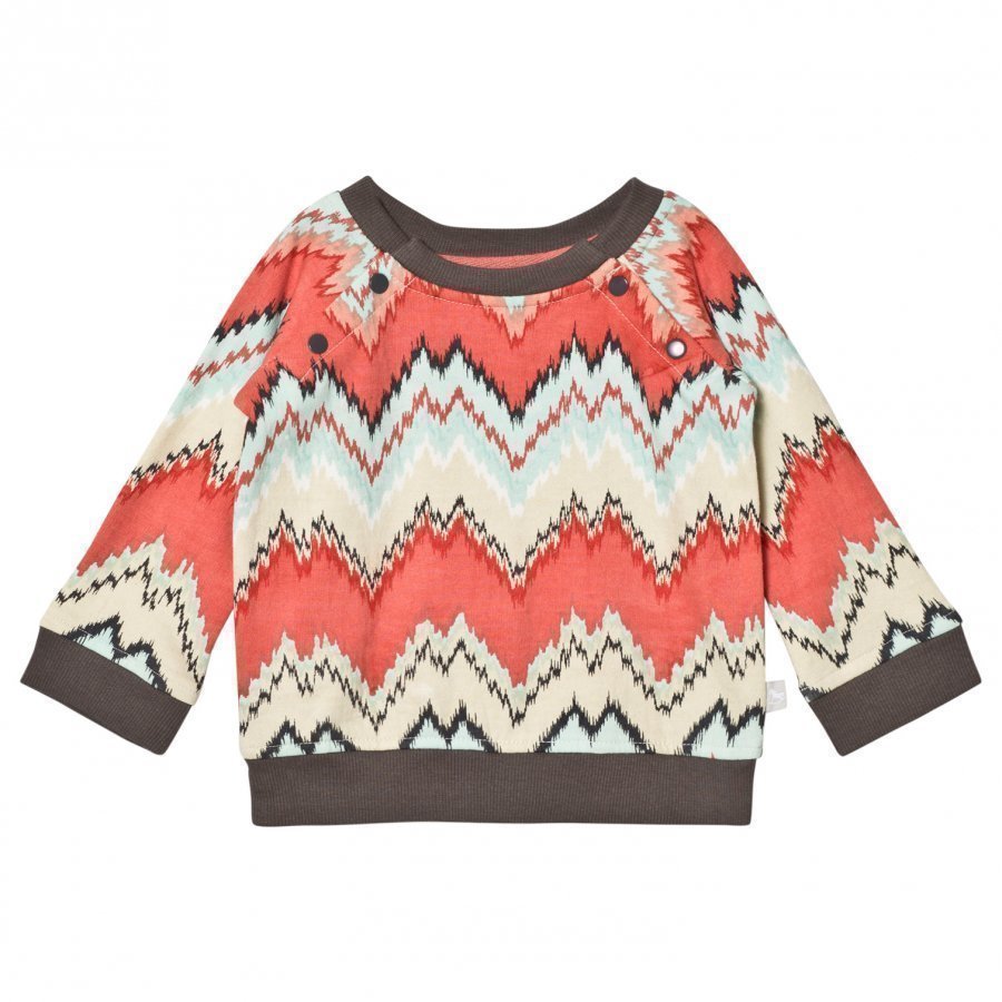 The Little Tailor Multi Zigzag Baby Boys Sweat Top Oloasun Paita