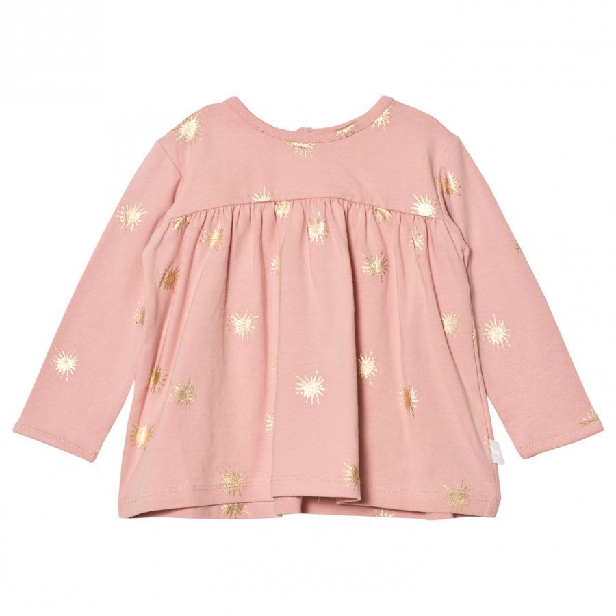 The Little Tailor Pink Baby Girls Swing L Slv Jersey Top Pitkähihainen T-Paita