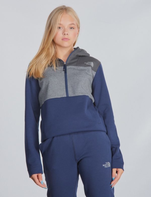 The North Face B Slacker Zip Huppari Sininen