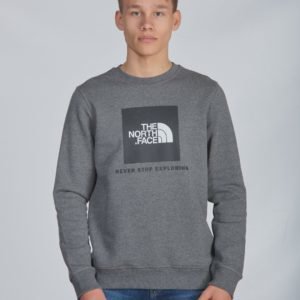 The North Face Box Crew Neule Harmaa