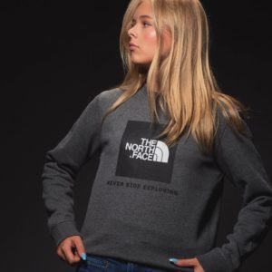 The North Face Box Crew Neule Harmaa