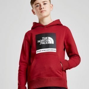 The North Face Box Logo Overhead Huppari Punainen