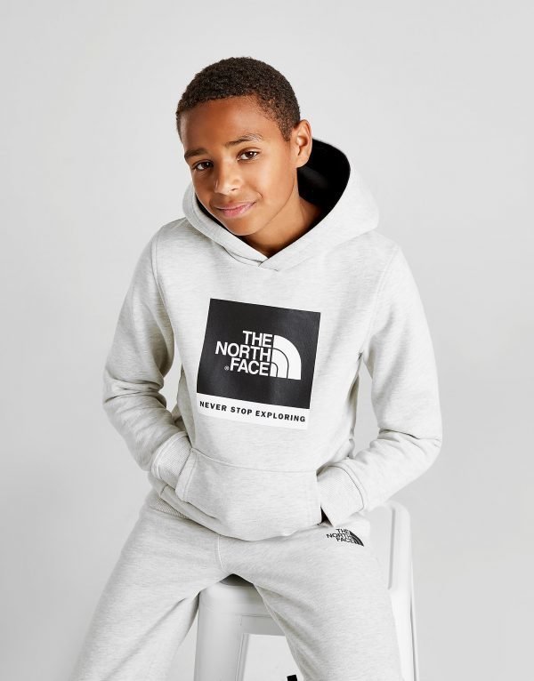 The North Face Box Logo Overhead Huppari Valkoinen