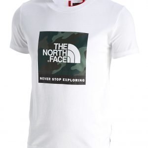 The North Face Box Logo T-Paita Valkoinen