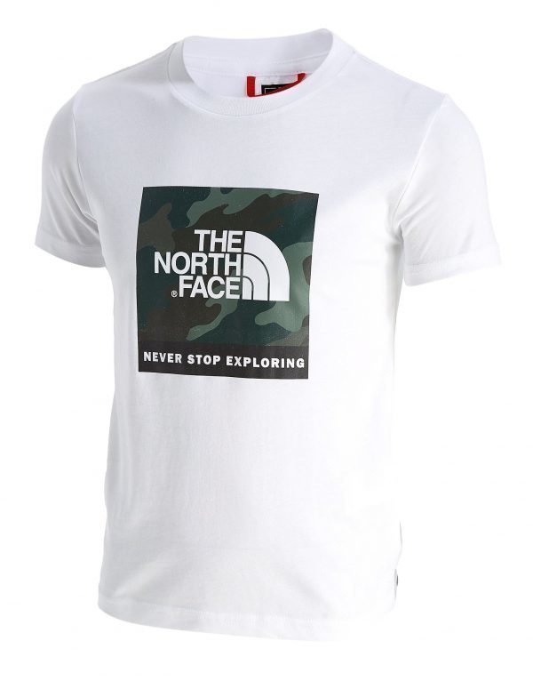 The North Face Box Logo T-Paita Valkoinen