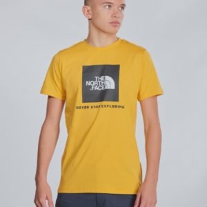 The North Face Box S/S Tee T-Paita Keltainen