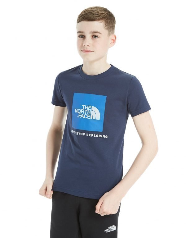 The North Face Box Short Sleeve T-Shirt Cosmic Blue
