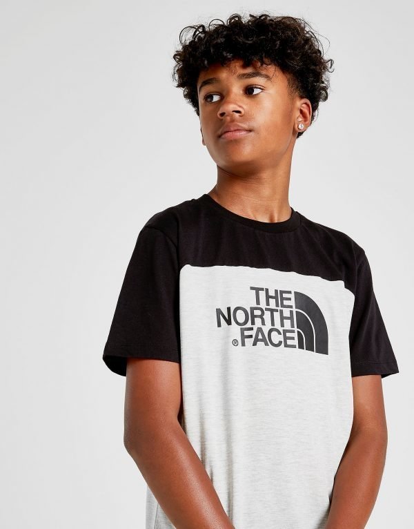 The North Face Colour Block T-Shirt Musta