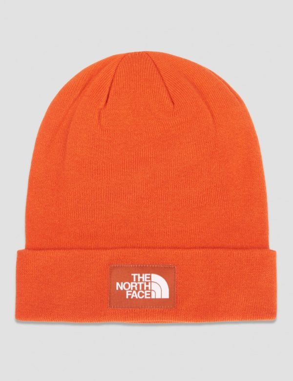 The North Face Dock Worker Recycled Beanie Hattu Oranssi