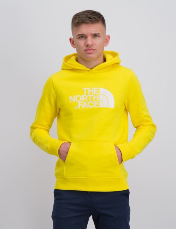 The North Face Drew Peak Hoodie Huppari Keltainen