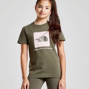 The North Face Girls' Easy Box T-Shirt Vihreä