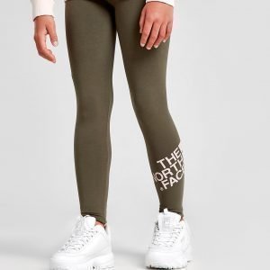 The North Face Girls' Leggings Vihreä