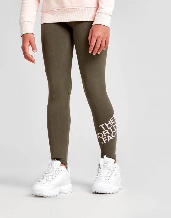 The North Face Girls' Leggings Vihreä