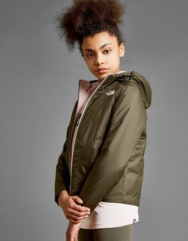 The North Face Girls' Perrito Reversible Jacket Vihreä