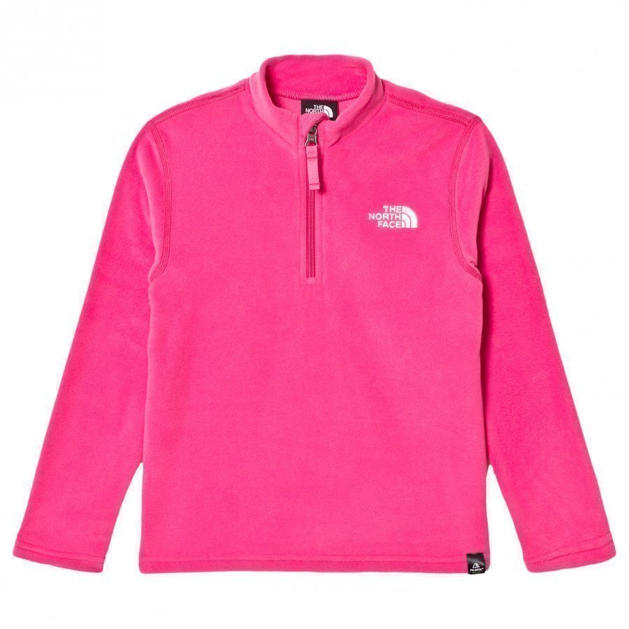 The North Face Glacier Zip Fleece Sweater Pink Kerraston Yläosa