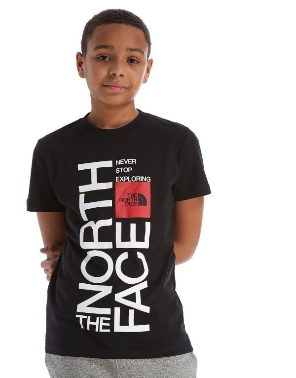The North Face Graphic T-Shirt Musta