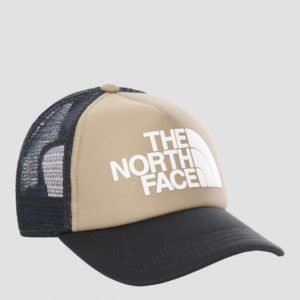 The North Face Logo Trucker Hattu Ruskea