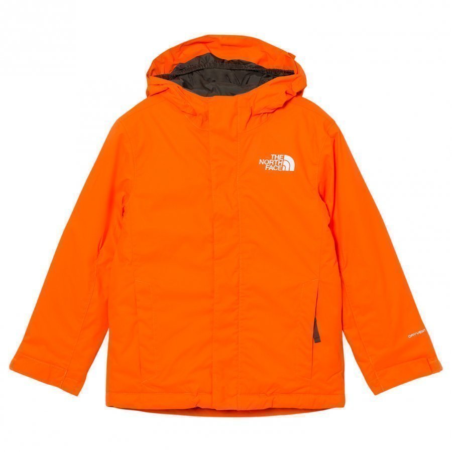 The North Face Orange Snow Quest Ski Jacket Toppatakki