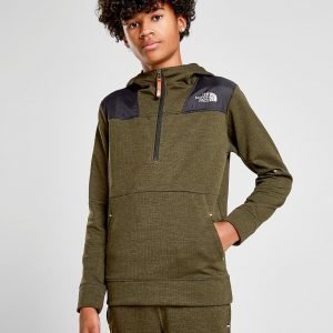 The North Face Tenacious 1/2 Zip Hoodie Khaki / Black