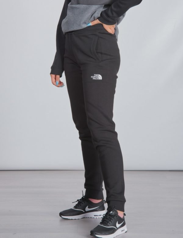 The North Face Y Fleece Pant Housut Musta