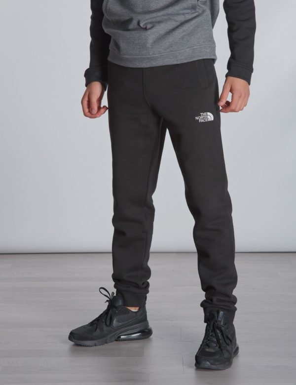 The North Face Y Fleece Pant Housut Musta