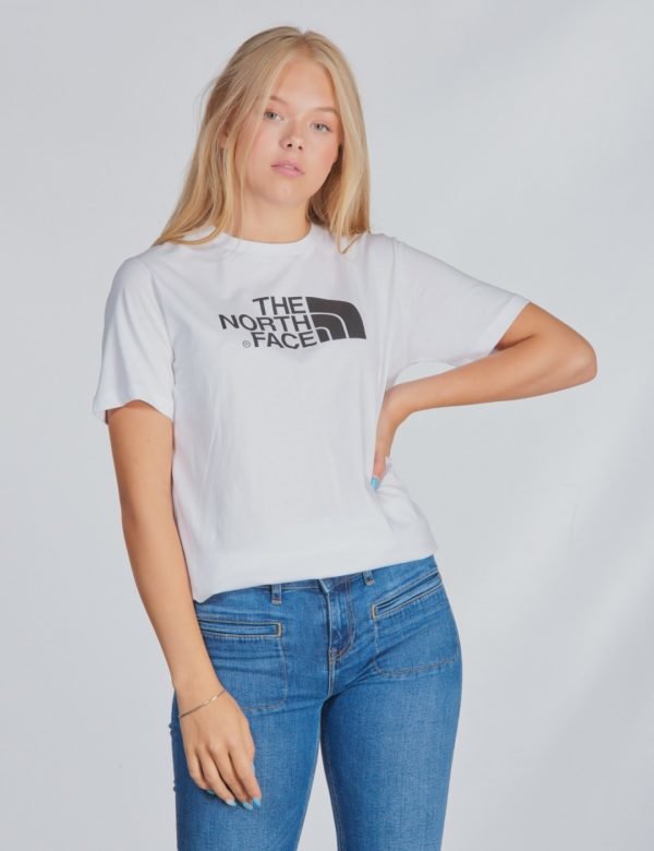 The North Face Y S/S Easy Tee T-Paita Valkoinen