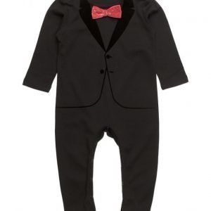 The Tiny Universe The Velvet Tuxedo Black Red Bow