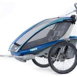 Thule Multirattaat kahdelle lapselle Chariot CX2 Blue