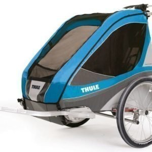 Thule Multirattaat kahdelle lapselle Chariot Corsaire 2 Blue