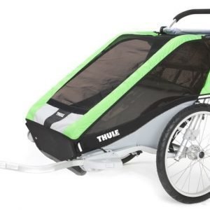 Thule Multirattaat kahdelle lapselle Chariot/Cheetah 2 Green