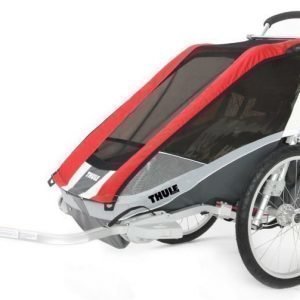 Thule Multirattaat kahdelle lapselle Chariot/Cougar 2 Red