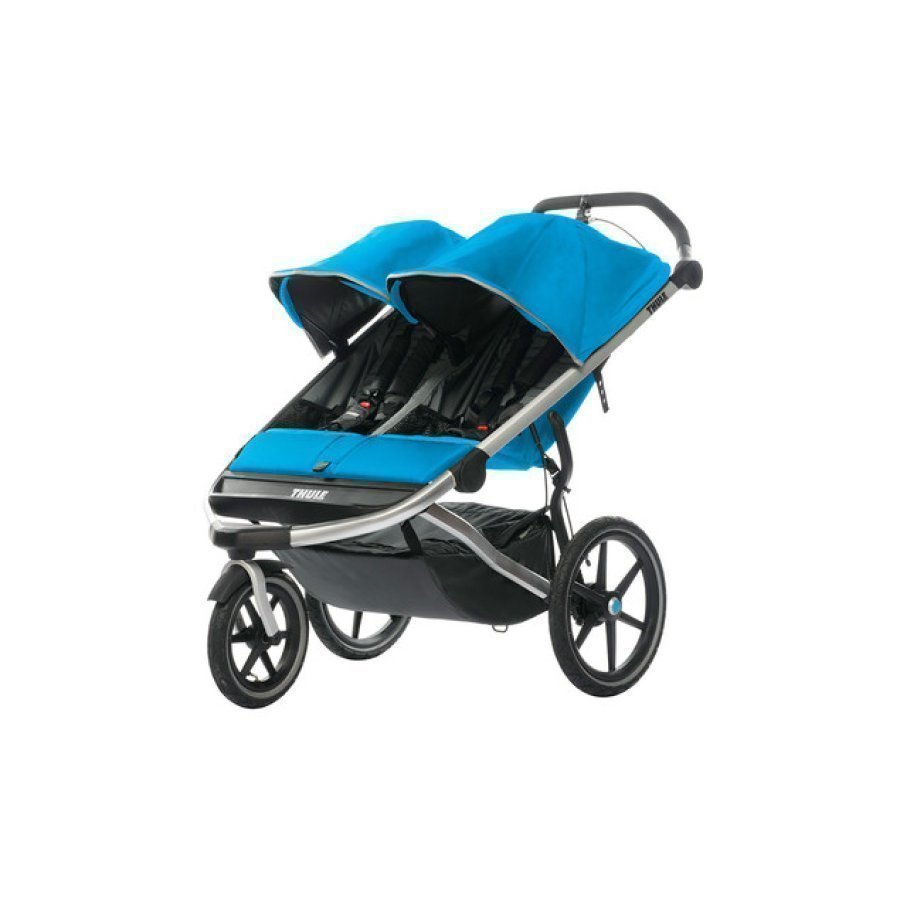 Thule Urban Glide 2 Thule Blue Kaksipaikkaiset Juoksurattaat