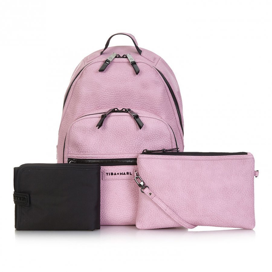 Tiba + Marl Elwood Backpack Light Pink Hoitolaukku