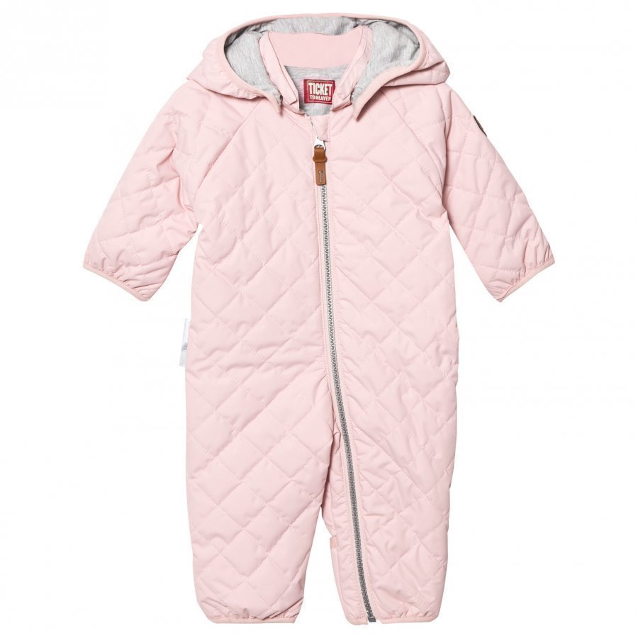 Ticket To Heaven Padded Coverall Peach Skin Rose Sadehaalari