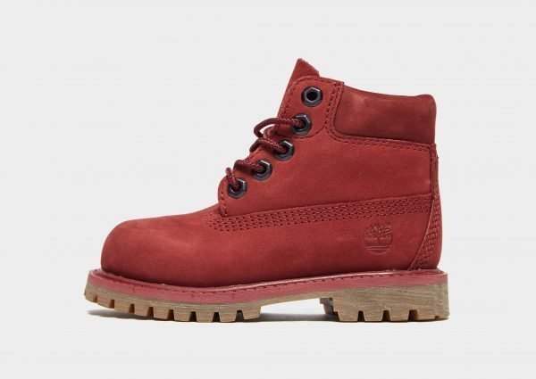 Timberland 6 Inch Premium Boot Burgundy