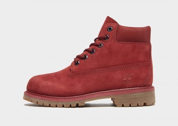 Timberland  6 Inch Premium Boot Punainen