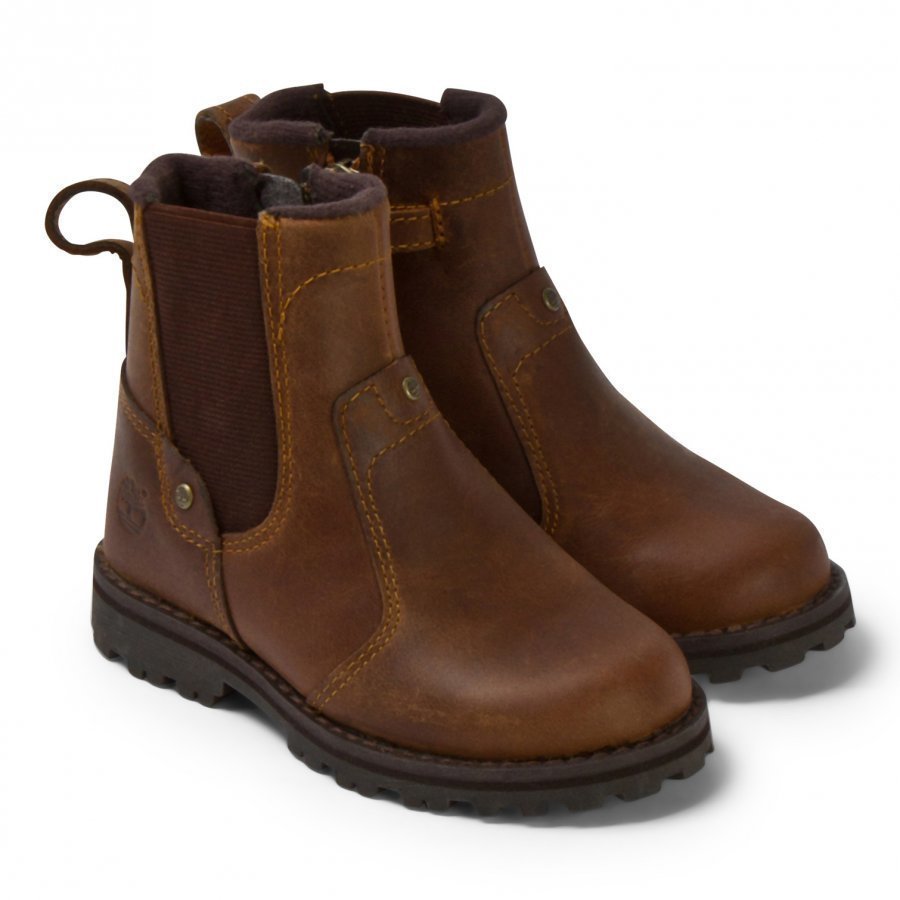 Timberland Brown Chelsea Mid Leather Boots Nilkkurit