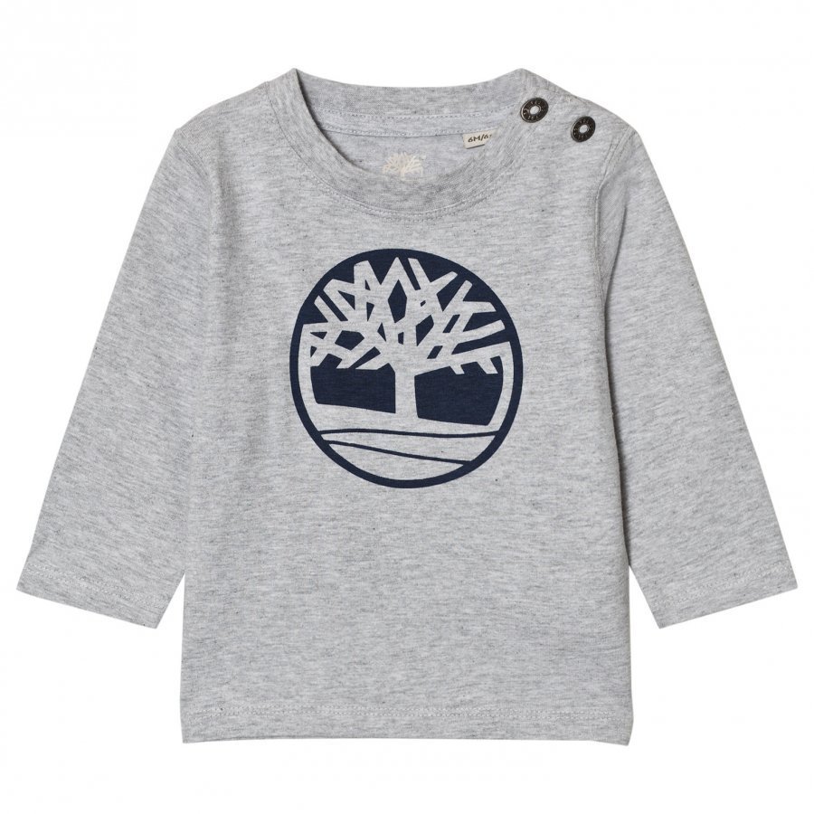 Timberland Grey Tree Logo Tee T-Paita