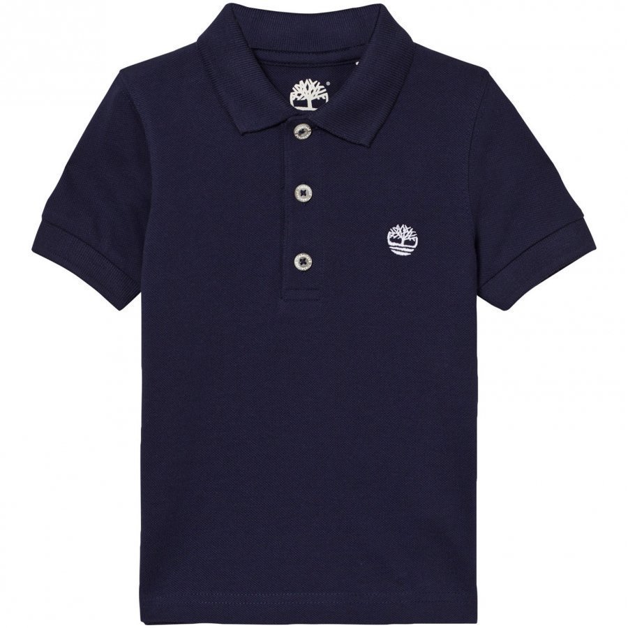 Timberland Navy Classic Branded Polo Pikeepaita