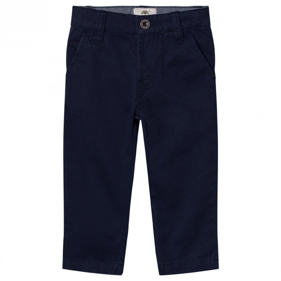 Timberland Navy Slim Fit Chinos Housut