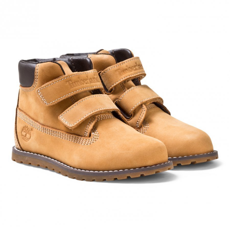 Timberland Pokey Pine Hook & Loop Wheat Nubuck Nilkkurit