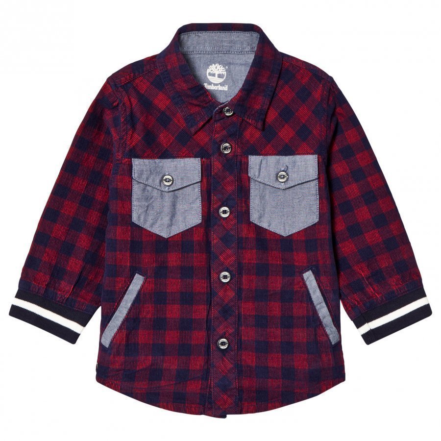 Timberland Red Check Shirt Kauluspaita