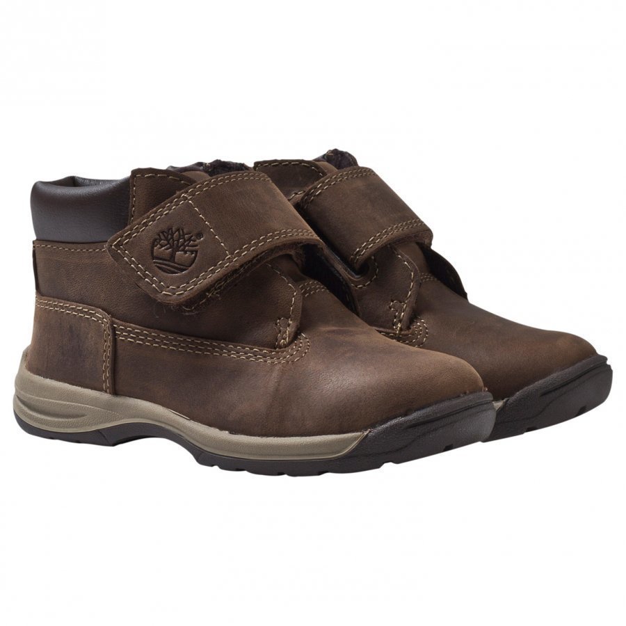 Timberland Timber Tykes Hook & Loop Boot Brown Nubuck Nilkkurit