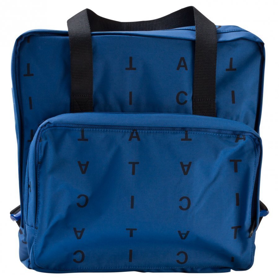 Tinycottons Alphabet Soup Backpack Blue/Dark Navy Reppu