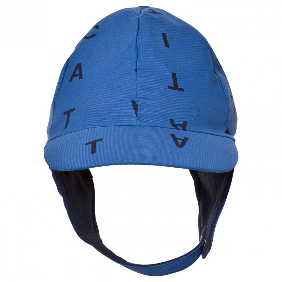 Tinycottons Alphabet Soup Snow Hat Blue/Dark Navy Pipo