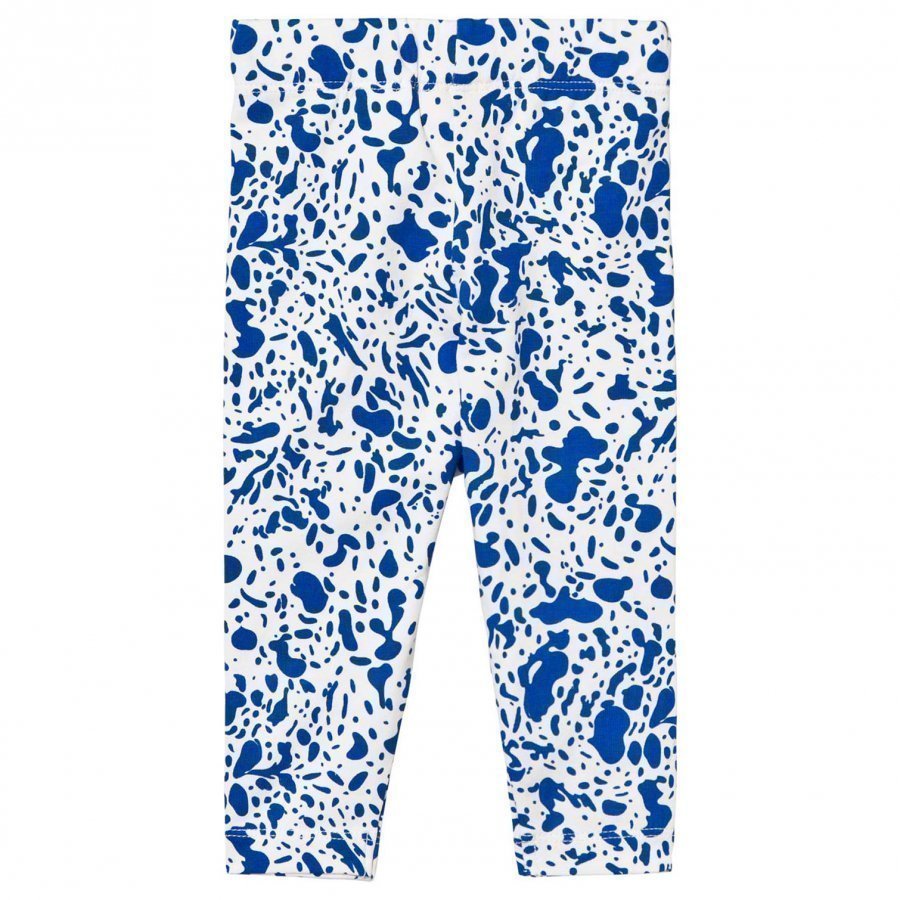 Tinycottons Enamel Pants Off White/Blue Legginsit