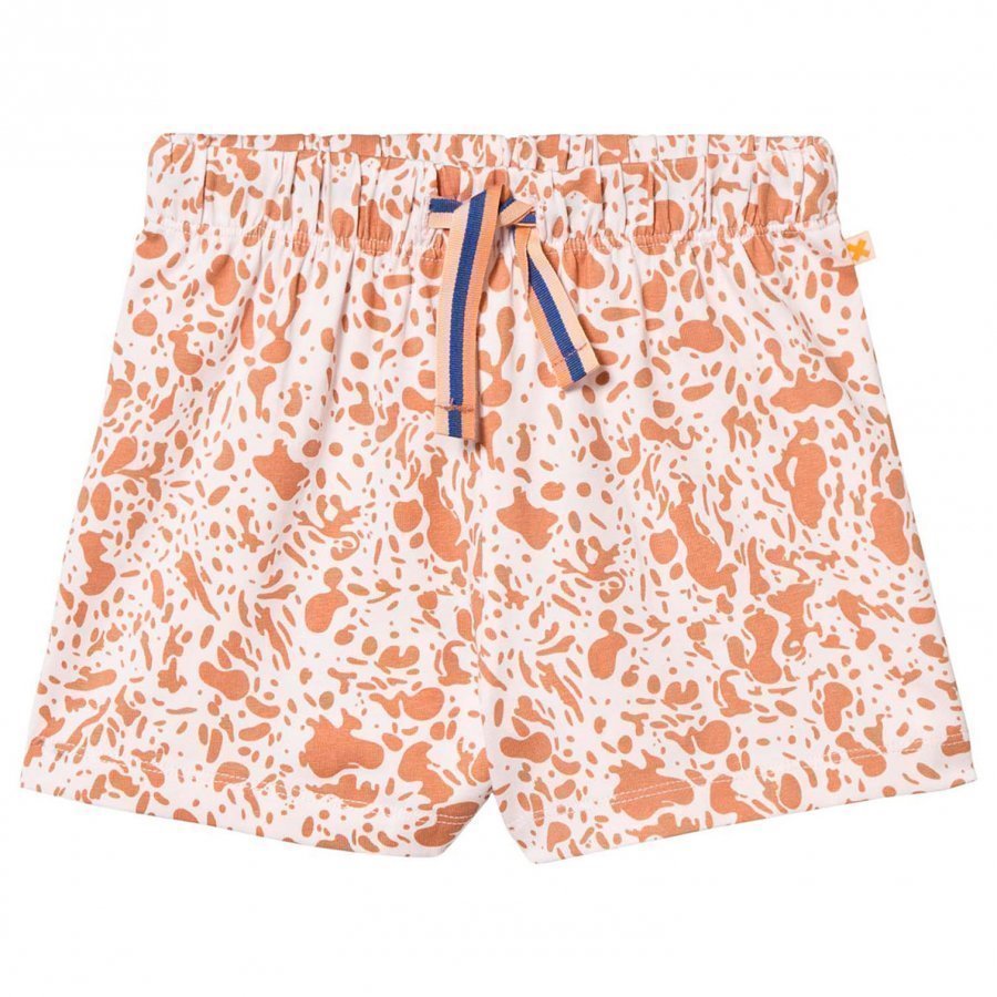 Tinycottons Enamel Shorts Pale Pink/Dark Peach Oloasun Shortsit