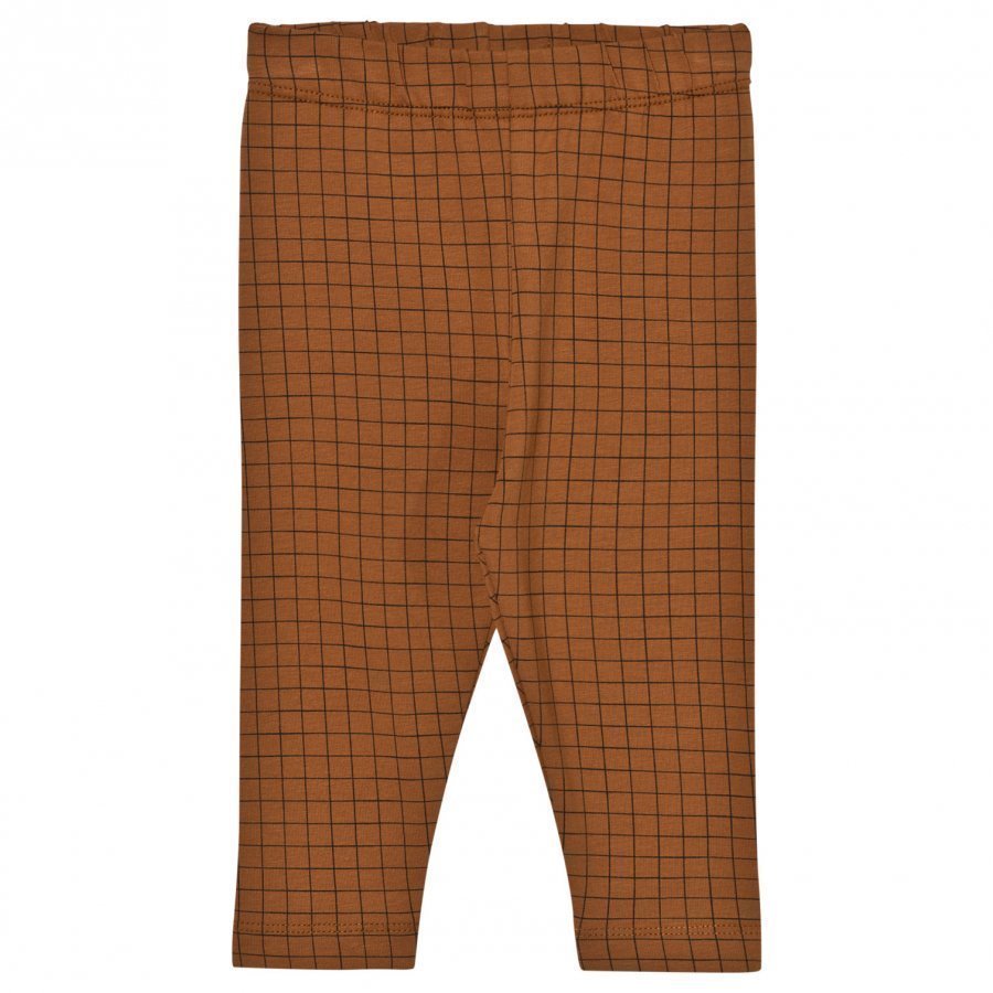 Tinycottons Grid Pant Brown/Black Legginsit