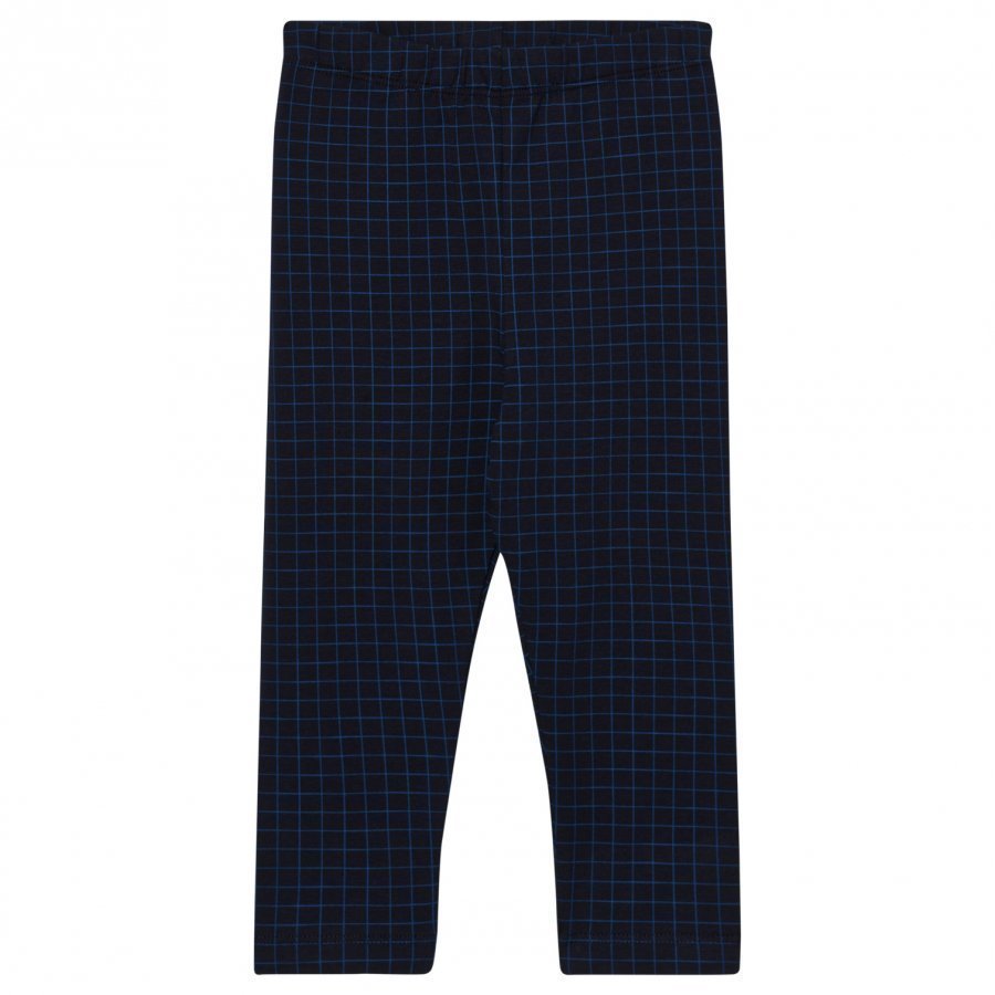 Tinycottons Grid Pant Dark Navy/Blue Legginsit