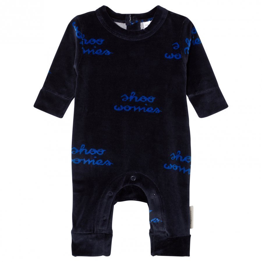 Tinycottons Shoo Worries One-Piece Dark Navy/Blue Potkupuku